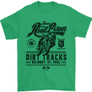 The Original Road Burner Biker Motorcycle Mens T-Shirt Cotton Gildan Irish Green