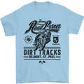 The Original Road Burner Biker Motorcycle Mens T-Shirt Cotton Gildan Light Blue