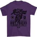 The Original Road Burner Biker Motorcycle Mens T-Shirt Cotton Gildan Purple