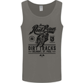 The Original Road Burner Biker Motorcycle Mens Vest Tank Top Charcoal