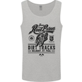 The Original Road Burner Biker Motorcycle Mens Vest Tank Top Sports Grey