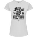 The Original Road Burner Biker Motorcycle Womens Petite Cut T-Shirt White
