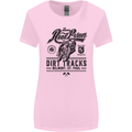 The Original Road Burner Biker Motorcycle Womens Wider Cut T-Shirt Light Pink