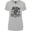 The Original Road Burner Biker Motorcycle Womens Wider Cut T-Shirt Sports Grey