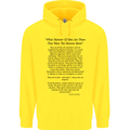 The Parachute Regiment Charter 1 2 3 4 Para Childrens Kids Hoodie Yellow