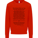 The Parachute Regiment Charter 1 2 3 4 Para Kids Sweatshirt Jumper Bright Red