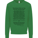 The Parachute Regiment Charter 1 2 3 4 Para Kids Sweatshirt Jumper Irish Green