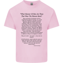 The Parachute Regiment Charter 1 2 3 4 Para Kids T-Shirt Childrens Light Pink