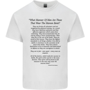 The Parachute Regiment Charter 1 2 3 4 Para Kids T-Shirt Childrens White