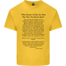 The Parachute Regiment Charter 1 2 3 4 Para Kids T-Shirt Childrens Yellow