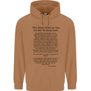 The Parachute Regiment Charter 1 2 3 4 Para Mens 80% Cotton Hoodie Caramel Latte