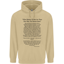 The Parachute Regiment Charter 1 2 3 4 Para Mens 80% Cotton Hoodie Sand