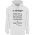 The Parachute Regiment Charter 1 2 3 4 Para Mens 80% Cotton Hoodie White