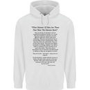 The Parachute Regiment Charter 1 2 3 4 Para Mens 80% Cotton Hoodie White