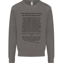 The Parachute Regiment Charter 1 2 3 4 Para Mens Sweatshirt Jumper Charcoal