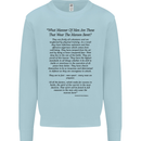 The Parachute Regiment Charter 1 2 3 4 Para Mens Sweatshirt Jumper Light Blue