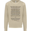 The Parachute Regiment Charter 1 2 3 4 Para Mens Sweatshirt Jumper Sand