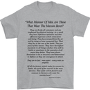 The Parachute Regiment Charter 1 2 3 4 Para Mens T-Shirt Cotton Gildan Sports Grey