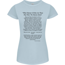 The Parachute Regiment Charter 1 2 3 4 Para Womens Petite Cut T-Shirt Light Blue