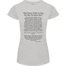 The Parachute Regiment Charter 1 2 3 4 Para Womens Petite Cut T-Shirt Sports Grey