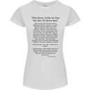 The Parachute Regiment Charter 1 2 3 4 Para Womens Petite Cut T-Shirt White
