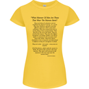 The Parachute Regiment Charter 1 2 3 4 Para Womens Petite Cut T-Shirt Yellow