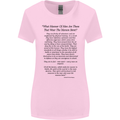 The Parachute Regiment Charter 1 2 3 4 Para Womens Wider Cut T-Shirt Light Pink