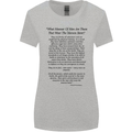 The Parachute Regiment Charter 1 2 3 4 Para Womens Wider Cut T-Shirt Sports Grey