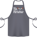 The Pot Father Funny Weed Drugs Cannabis Cotton Apron 100% Organic Steel