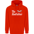The Pot Father Funny Weed Drugs Cannabis Mens 80% Cotton Hoodie Bright Red