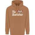 The Pot Father Funny Weed Drugs Cannabis Mens 80% Cotton Hoodie Caramel Latte