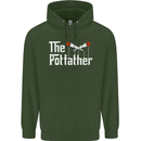 The Pot Father Funny Weed Drugs Cannabis Mens 80% Cotton Hoodie Forest Green