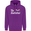 The Pot Father Funny Weed Drugs Cannabis Mens 80% Cotton Hoodie Purple