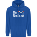 The Pot Father Funny Weed Drugs Cannabis Mens 80% Cotton Hoodie Royal Blue