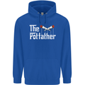 The Pot Father Funny Weed Drugs Cannabis Mens 80% Cotton Hoodie Royal Blue