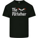 The Pot Father Funny Weed Drugs Cannabis Mens Cotton T-Shirt Tee Top Black