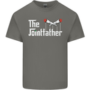 The Pot Father Funny Weed Drugs Cannabis Mens Cotton T-Shirt Tee Top Charcoal