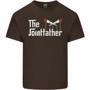 The Pot Father Funny Weed Drugs Cannabis Mens Cotton T-Shirt Tee Top Dark Chocolate