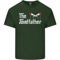 The Pot Father Funny Weed Drugs Cannabis Mens Cotton T-Shirt Tee Top Forest Green