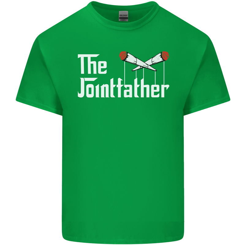 The Pot Father Funny Weed Drugs Cannabis Mens Cotton T-Shirt Tee Top Irish Green