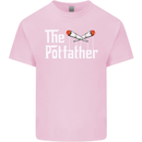 The Pot Father Funny Weed Drugs Cannabis Mens Cotton T-Shirt Tee Top Light Pink