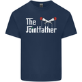 The Pot Father Funny Weed Drugs Cannabis Mens Cotton T-Shirt Tee Top Navy Blue