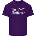 The Pot Father Funny Weed Drugs Cannabis Mens Cotton T-Shirt Tee Top Purple
