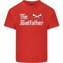 The Pot Father Funny Weed Drugs Cannabis Mens Cotton T-Shirt Tee Top Red