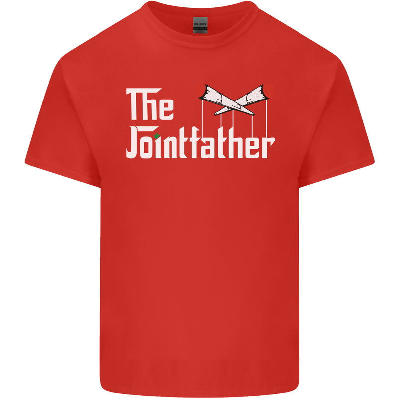 The Pot Father Funny Weed Drugs Cannabis Mens Cotton T-Shirt Tee Top Red