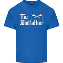 The Pot Father Funny Weed Drugs Cannabis Mens Cotton T-Shirt Tee Top Royal Blue