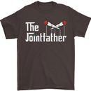 The Pot Father Funny Weed Drugs Cannabis Mens T-Shirt Cotton Gildan Dark Chocolate