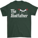The Pot Father Funny Weed Drugs Cannabis Mens T-Shirt Cotton Gildan Forest Green