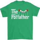The Pot Father Funny Weed Drugs Cannabis Mens T-Shirt Cotton Gildan Irish Green