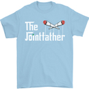 The Pot Father Funny Weed Drugs Cannabis Mens T-Shirt Cotton Gildan Light Blue
